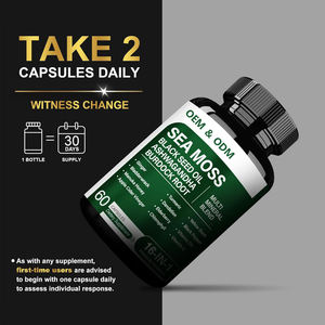 Irish <b>Sea</b> <b>Moss</b> <b>Capsules</b> with Burdock Root and Bladderwrack <b>Capsules</b> for Thyroid Immune Support Muscle and Joint comfort - Product Image 2