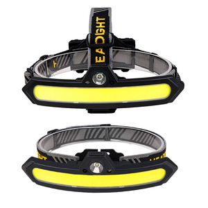 Lampe frontale LED XPE COB rechargeable avec batterie Type C, lumière rouge, multifonctionnelle pour l'extérieur - Product Image 1