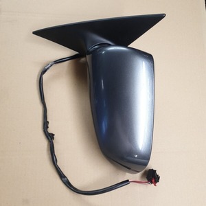 Audi A6 04-08 Left Side Rearview <b>Mirror</b> Heated Black <b>Plastic</b> Replacement Part 4F1858531/532 - Product Image 1