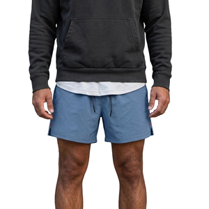 กางเกงกีฬาขาสั้นแห้งเร็วสำหรับผู้ชาย เทคโนโลยีเอวยางยืด ปรับเชือกผูกได้ ระบายอากาศได้ดี สำหรับออกกำลังกาย วิ่ง เล่นบาสเก็ตบอล - Product Image 1