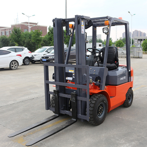 Chariot élévateur diesel ZLIN de 3 à 16 tonnes avec siège, hauteur de levage de 4 m, mât monophasé, dimensions 1220x125x50, certifié CE - Product Image 3