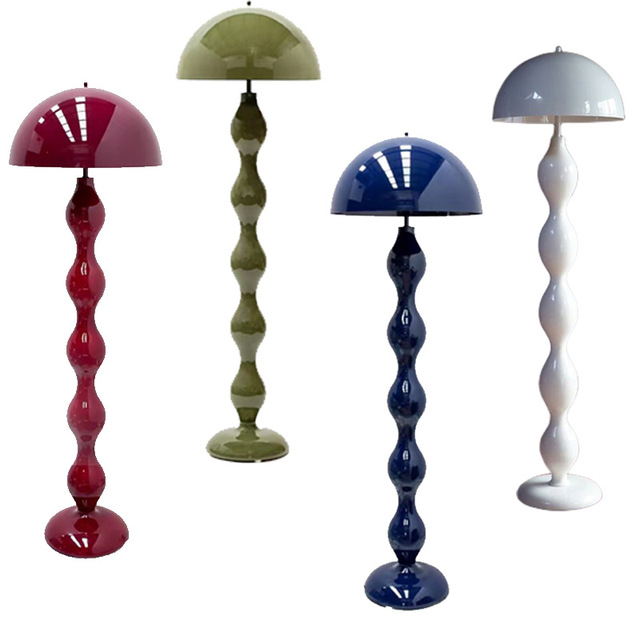 Minimalist Mushroom Floor Lamp Cream Design Living Room Sofa Side Standing Light for Living Room Decorative Table Standing Lamp