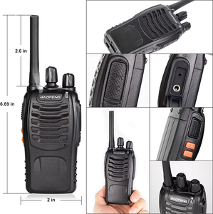 Radio bidirectionnelle portable Baofeng 88A FRS & 88E PMR446 sans licence, avec certification CE FCC, chargement USB, 2W 0.5W, émetteur-récepteur - Product Image 6