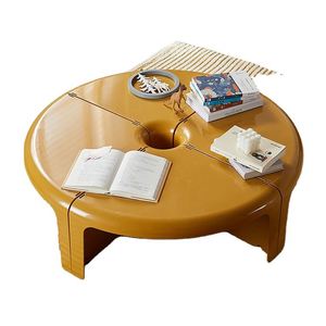 GEDO Nordic Tea Desk <span class=keywords><strong>Mesa</strong></span> de centro redonda Diseñador Creativo Pequeño apartamento Sala de estar <span class=keywords><strong>Mesa</strong></span> de centro - Product Image 2
