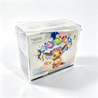 Boîte en acrylique moulée par injection résistante aux UV à 99 % pour boîte d'entraînement Elite, étui empilable sans couture en acrylique injecté pour ETB