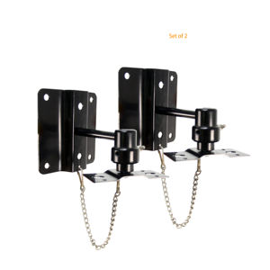 Support mural sécurisé pour enceintes surround K-3007-1B, pivotant et verrouillable, pour DJ, en métal, capacité 10 kg - Product Image 1