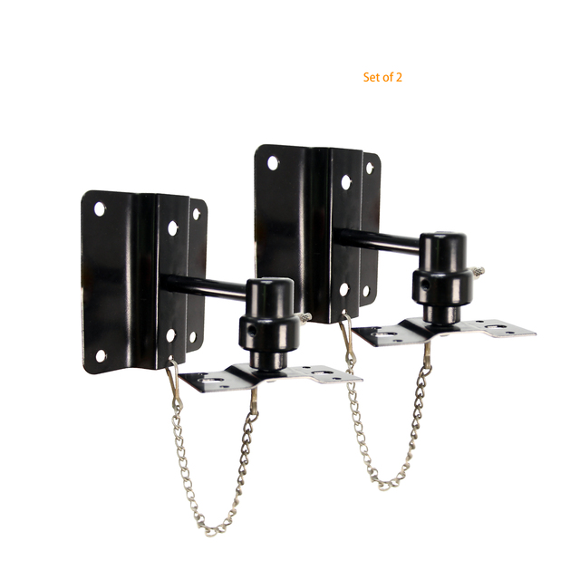 K-3007-1B Securely Mounts Surround Speakers to the Wall Lockable Swivel Dj Stage Speaker Stand Metal 10kg Capacity