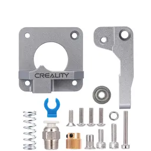 Upgrade Extruder, Metal CR10/MK8 Alloy Extruder parts grey with extruder gear right for CR-10 Series 3D Printer