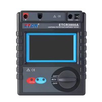 Probador de protección contra rayos multifuncional solo digital ETCR3800B para MOV GDT incluye medidor de resistencia