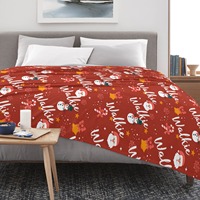 USA Personalisierte Große 60x80 Zoll Weihnachts-Überwurfdecke Weiche Winter-Flanelldecke für Sofa, Bett, Wohnzimmer, Schlafzimmer