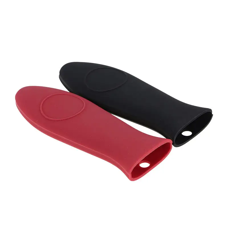 Resistente ao calor Antiderrapante Removível Pot Holder Sleeve grip Silicone Hot Skillet Handle cobre Titular Para Panelas