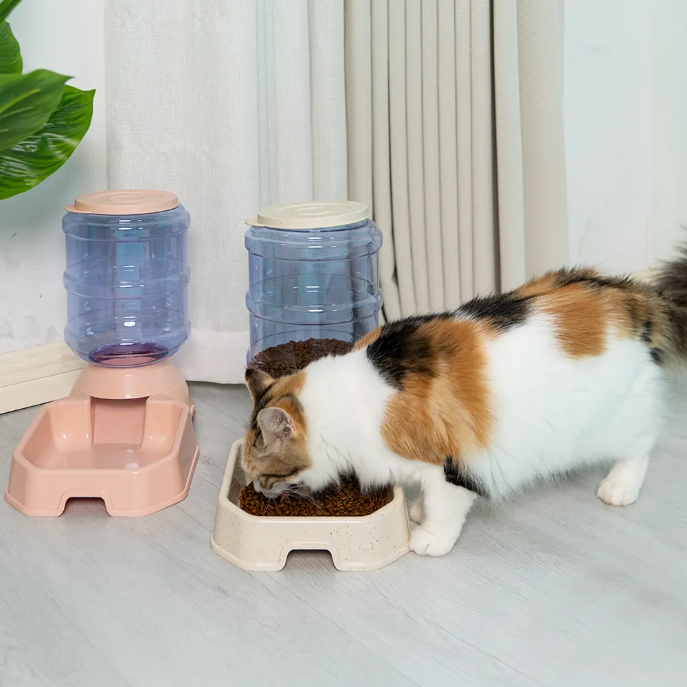 Automatic Pet Food And Water Feeder For Dog Cat