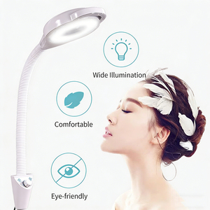 <span class=keywords><strong>Lampe</strong></span> <span class=keywords><strong>loupe</strong></span> à lumière froide LED essentielle pour salon - Type sur pied sans ombre, convient au microblading, à la <span class=keywords><strong>manucure</strong></span>, aux cils, au tatouage - Product Image 5