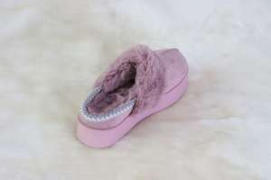 <span class=keywords><strong>Bottes</strong></span> <span class=keywords><strong>de</strong></span> neige en daim rose à plateforme, confortables et tendance, pour un usage quotidien, avec doublure en fourrure - Product Image 5