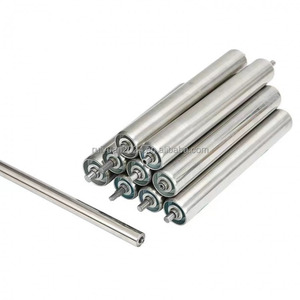 Pabrik grosir konveyor Non <span class=keywords><strong>Drive</strong></span> galvanis krom berlapis baja tahan karat <span class=keywords><strong>Roller</strong></span> untuk bahan penanganan bagian