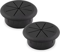 Passe-câble de bureau de 2 pouces (50 mm) avec scie cloche / Organisateur de câbles de bureau pour la maison et le bureau