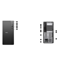 Dell QVT1260 Nieuwe Quad Core Intel Core I7-14700 16GB RAM 512GB SSD US Stekker Kantoor Desktop Computer