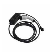 Station de recharge portable pour véhicule électrique de type 2, pour usage domestique, 16A, chargeur domestique pour véhicule électrique