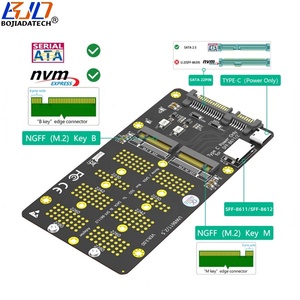סיטונאי במפעל סיטונאי SFF-8611 SFF-8612 כדי ngff m.<span class=keywords><strong>2</strong></span> מפתח-m nvme sata מפתח-b 2280 ssa ממיר כרטיס מתאם במלאי - Product Image 2
