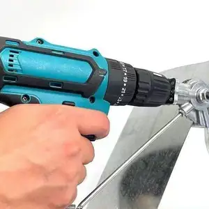 Modified Plate Cutter Electric Drill Attachment Sturdy Metal Gear Heads Cutting Aluminum Iron Sheet Shears