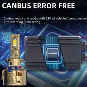 Kits de phares de voiture LED IKAS Factory Super Brightness 200W 400W, puces LED 5080, 3 cuivre <span class=keywords><strong>rouge</strong></span>, ampoules LED de voiture H4 H19, phares - Product Image 4