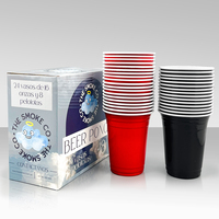 Gobelets en plastique personnalisés 16 oz PP jetables pour jeux de fête Beer Pong avec balles de ping-pong