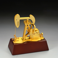 Trophée en cristal plaqué or entièrement automatique pour cadeaux d'affaires - Gravure laser écologique