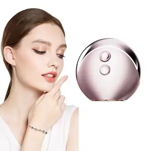 Máquina de colágeno RF, máquina de masaje Facial para apretar la piel, tres luces y modos, dispositivo de belleza para terapia para el hogar de EE. UU.