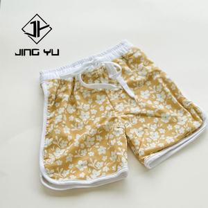 Traje de Baño para Niños con Estampado Playero, Transpirable, Fabricante de Ropa de Baño Infantil, Shorts de Baño para Niños de Nailon Reciclado Personalizados, MOQ Bajo - Product Image 1