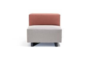 <b>Modern</b> Dual Modular Office <b>Sofa</b> Fully Upholstered Recycled Soft Seating Fabric Cover Medium-Density Sponge One-Seater Solid Wood - Product Image 3