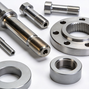 Componentes Mecánicos OEM, Mecanizado de Precisión CNC Personalizado, Piezas de Acero Inoxidable y Aluminio - Product Image 1