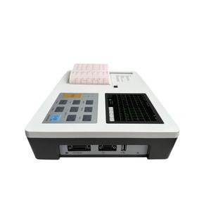 JZ-HEC6 xách tay 12 chì <span class=keywords><strong>ECG</strong></span> máy giá rẻ kỹ thuật số thú y giám sát thiết bị với <span class=keywords><strong>6</strong></span> kênh - Product Image 4