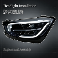 Feux de jour, clignotants, ensemble de phares LED pour Mercedes Benz GLC 253 2019-2022 OE A2539060104 A2539060204