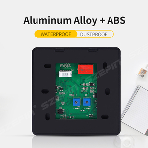 Nút cửa không tiếp xúc cảm biến sóng tay cảm ứng chuyển đổi không có cảm ứng thoát phát hành hồng ngoại Kim Loại nút thoát với bộ đếm thời gian chậm trễ - Product Image 2