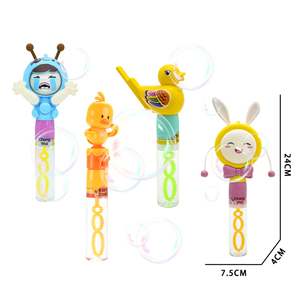 Anneau de <span class=keywords><strong>dentition</strong></span> en plastique, hochet, <span class=keywords><strong>jouet</strong></span> à bulles en forme de lapin, bâtonnet à bulles, de Guangdong, pour les enfants de 2 à 4 ans, unisexe - Product Image 1
