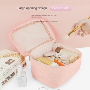 Bolsa de Cosméticos Ultraligera, Impermeable y Transpirable con Diseño Geométrico de Poliéster Abierto, Estilo Fresco y Lindo, Venta al por Mayor de Fábrica - Product Image 2