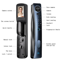 Serrure de porte intelligente application de casier électronique interphone vidéo poignée de porte principale serrure de bouton de jante candado inteligente