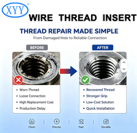 TA2 Pure Titanium Wire Thread Insert Helical Coil Thread Repair Insert for Chemical Corrosion & Seawater Equipment