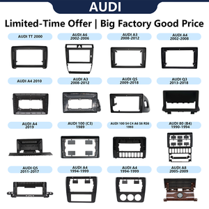 Cadre Android pour autoradio MERCEDES BENZ AUDI, cadre pour lecteur DVD de voiture, cadre pour autoradio 2DIN, cadre pour écran de voiture, cadre pour autoradio - Product Image 2