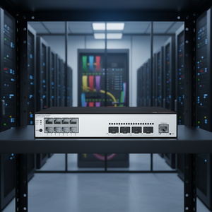 NEW HUA S5735-L8P4S-A-V2 สวิตช์ PoE แบบ 8 พอร์ต รองรับ Full PoE 4Xx1G SFP แบบ Stackable พร้อม SNMP และ QoS ความเร็ว 56 Gbps รุ่น S5735-L8P4S-A-V2 S5735-L8P - Product Image 1