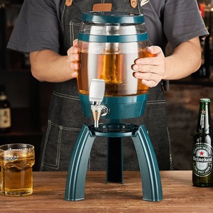 Nuevo Cañón de <span class=keywords><strong>Vino</strong></span> Portátil de Melamina de 3L, Negro Luminoso, Torre de Cerveza, Recipientes para Bebidas, Diseño Moderno y Sencillo, Herramientas para <span class=keywords><strong>Vino</strong></span>, Cerveza de Barril - Product Image 3