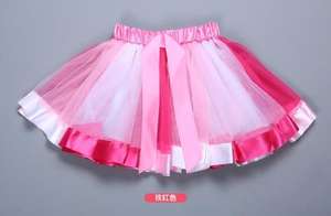 Chica elástica <span class=keywords><strong>Ballet</strong></span> Dancewear Tutus moda colorida hinchada princesa <span class=keywords><strong>Ballet</strong></span> danza tul falda niño niños danza rendimiento desgaste - Product Image 2