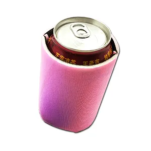 Roze Coozies Foam Tube Geïsoleerde Dranken Koelies Koozies Ijsbier Blikjes Hoezen Effen Stompe Houders