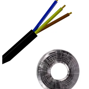 Cable de alimentación eléctrica RVV, cable flexible de cobre de 60227, 300V, 500V, 0,75mm, 1mm, 1,5mm, 2,5mm, 2, 3, 4, 5 núcleos