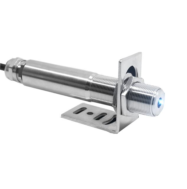 Industrial Non-contact Infrared Temperature Sensor Transmitter RS485 4-20mA Online IR Pyrometer for Oven Metallurgy Monitoring