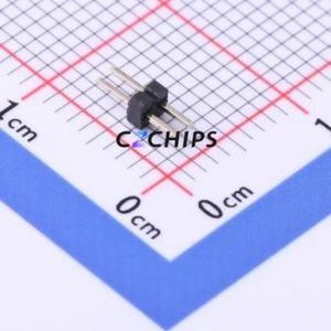 DZ127R-11-02-25 Pin Header Through hole Component (THT),P=1.27mm Connector 1x2P 1.27mm Pin Header Through Hole - Product Image 1