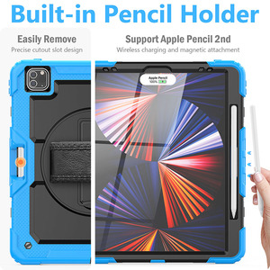 <span class=keywords><strong>Coque</strong></span> de protection en caoutchouc épais pour <span class=keywords><strong>iPad</strong></span> Pro 12.<span class=keywords><strong>9</strong></span> 5ème 4ème 3ème génération avec fente pour crayon - Product Image 5