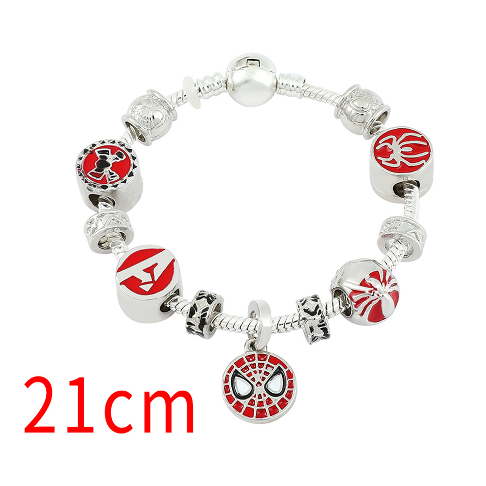Bracelet Spiderman 21cm rouge