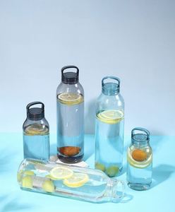Nueva Botella de Agua Unisex de Vidrio de Borosilicato de Alta Calidad, 300ml/500ml/900ml, Libre de BPA, con Logotipo Personalizado, a Prueba de Fugas, con Asa Portátil - Product Image 3