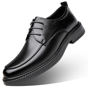 รองเท้าหนังทางการสำหรับผู้ชายสีดำพื้นนุ่มสำหรับใส่ทำงานในออฟฟิศ รองเท้าออกซ์ฟอร์ดสำหรับวัยรุ่นอายุ 18-40 ปี - Product Image 5